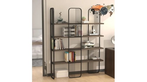 METAL VE AHŞABIN EN ESTETİK HALİ KİTAPLIK METAL VE AHŞABIN EN ESTETİK HALİ KİTAPLIK