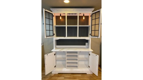 MASİF AHŞAP MUTFAK DOLABI