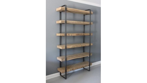 AĞAÇ ESKİTME MODERN KİTAPLIK MODELİ - FU877