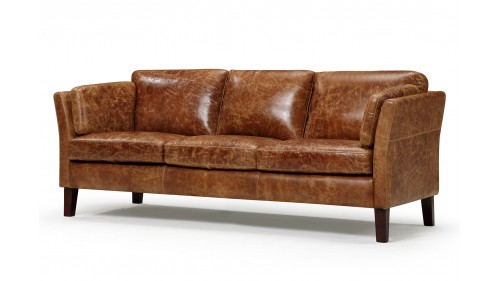 ESKİTME GÖRÜNÜMLÜ DERİ KOLTUK - KL159