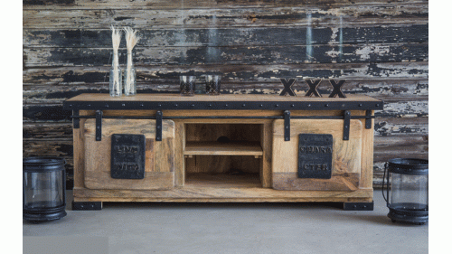 ESKİTME AĞAÇ TV SEHPASI KONSOL - KN401