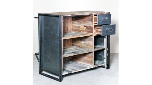 ESKİTMELİ AHŞAP KONSOL MODELİ - KN413