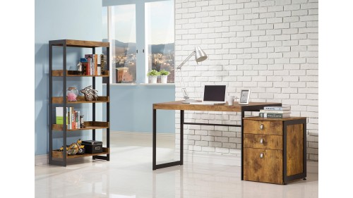 MASİF AHŞAP ESKİTME OFİS MOBİLYA MODELİ - OM465