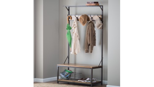 DEMİR DETAYLI AHŞAP PORTMANTO MODELİ - FU563 DEMİR DETAYLI AHŞAP PORTMANTO MODELİ - FU563