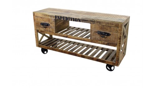 AHŞAP ESKİTME TV ÜNİTESİ -FU677