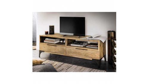 MASİF AHŞAP ESKİTME TV SEHPASI - FU688