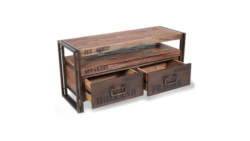 KÜÇÜK ÖLÇÜLÜ MASİF AHŞAP TV SEHPASI - FU610 KÜÇÜK ÖLÇÜLÜ MASİF AHŞAP TV SEHPASI - FU610