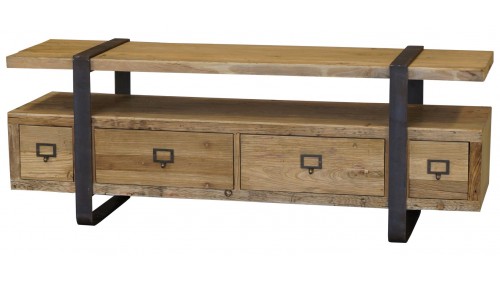 ÖZEL TASARIM METAL İSKELETLİ ESKİTME TV ÜNİTESİ - FU601 ÖZEL TASARIM METAL İSKELETLİ ESKİTME TV ÜNİTESİ - FU601