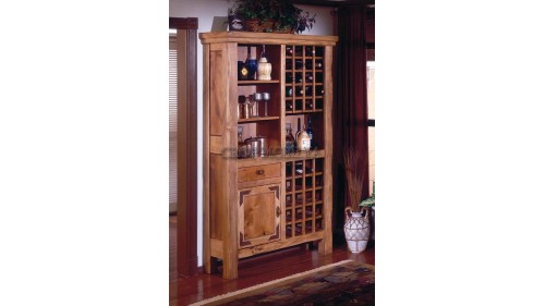 AHŞAP ESKİTME ŞARAPLIK VE BAR DOLABI MODELLERİ - BR100