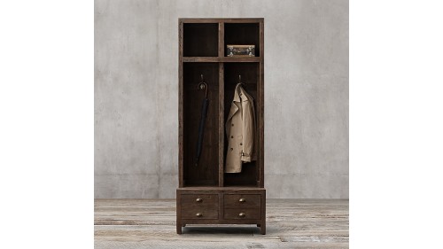 AHŞAP VESTİYER MODELLERİ - FU341