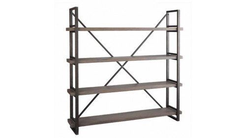 ESKİTME MASİF AHŞAP KİTAPLIK - FU362