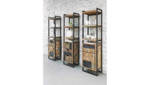 RENKLİ KİTAPLIK MODELLERİ - FU376