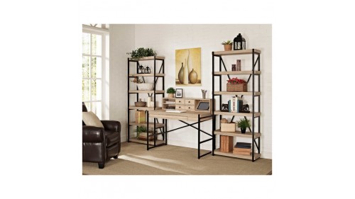 ESTETİK  OFİS ÇALIŞMA MASASI VE KİTAPLIK - OM760