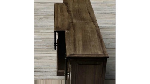 MASİF AHŞAP ESKİTME DOLAPLI TV SEHPASI - FU392 MASİF AHŞAP ESKİTME DOLAPLI TV SEHPASI - FU392