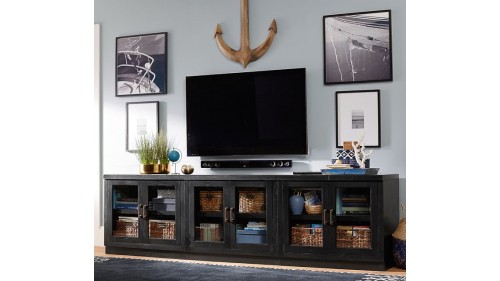 MASİF AHŞAP RENKLİ ESKİTME TV ÜNİTESİ İSTANBUL - TV544X