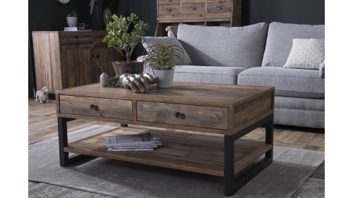 MASİF AHŞAP ESKİTME ORTA SEHPA MODELİ - FU735