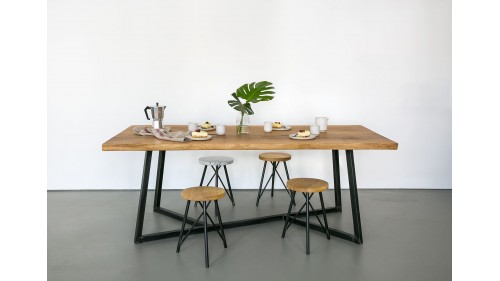 MODERN TASARIM AHŞAP YEMEK MASASI MODELİ - YM408