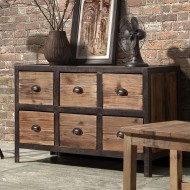 MASİF AHŞAP ESKİTME KONSOL MODELİ -KN303