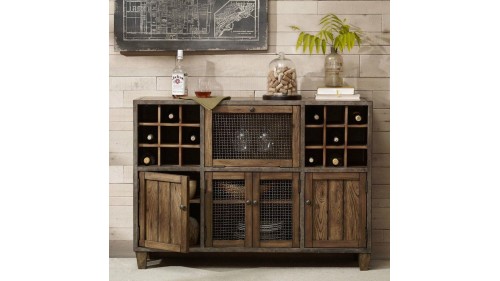 MASİF AHŞAP ESKİTME VİNTAGE KONSOL MODELİ - KN056