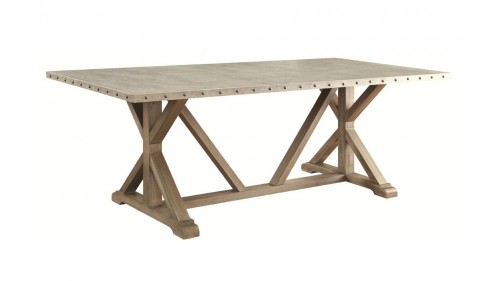 ÖZEL TASARIM MASİF AHŞAP ESKİTME YEMEK MASASI - YMK404