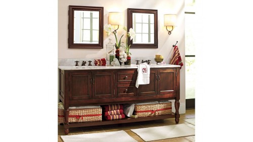 MASİF AĞAÇ BANYO DOLABI - BD145