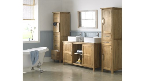 İNGİLİZ TASARIM AHŞAP BANYO DOLAPLARI - BD112