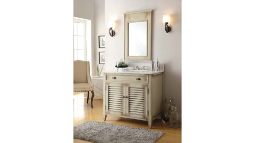 COUNTRY TARZI MASİF AHŞAP BANYO DOLAP MODELLERİ  - BD117