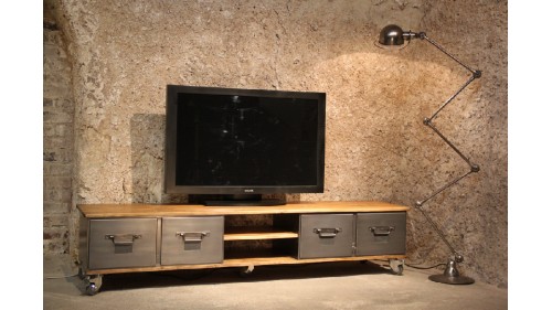 ESKİTME AHŞAP TV ÜNİTELERİ TASARIMLARI VE FİYATLARI  - TV517