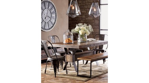 DEĞİŞİK AĞAÇ YEMEK MASASI MODELLERİ  - YM210